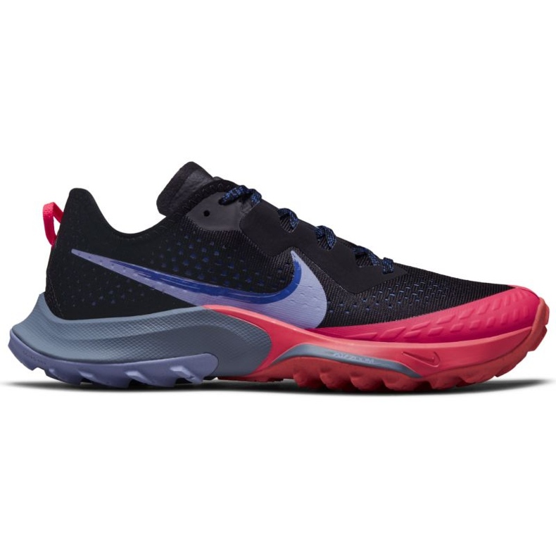 Tênis de corrida Nike Air Zoom Terra Kiger 7 W CW6066-004 preto azul rosa