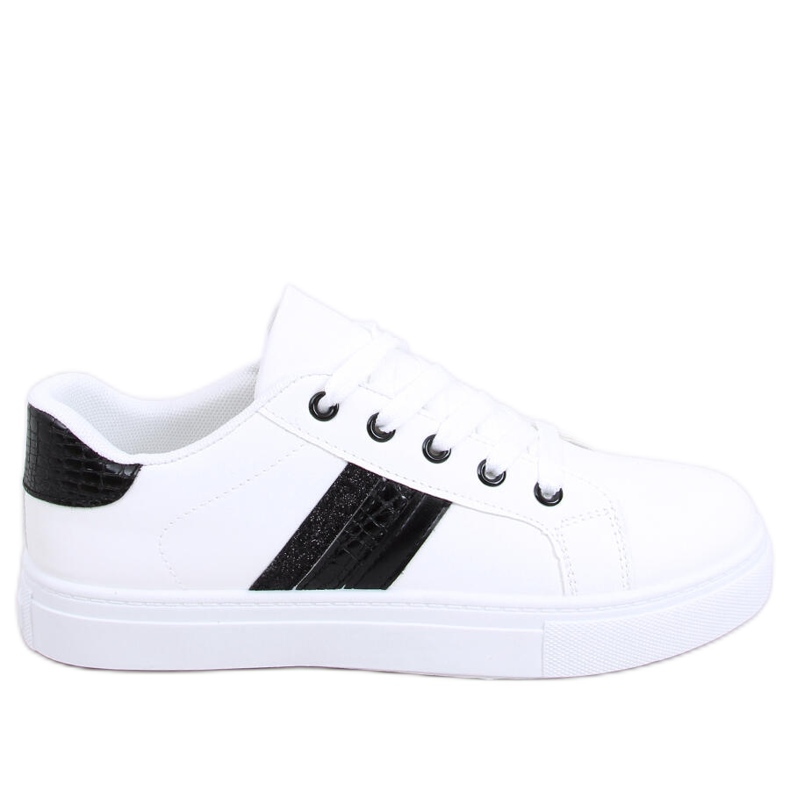 Tênis feminino Maeve Black branco preto