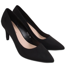 Sapatos com salto agulha Susan Black preto