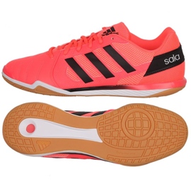 Chuteira Adidas Top Sala M GW1699 vermelho laranjas e vermelhos