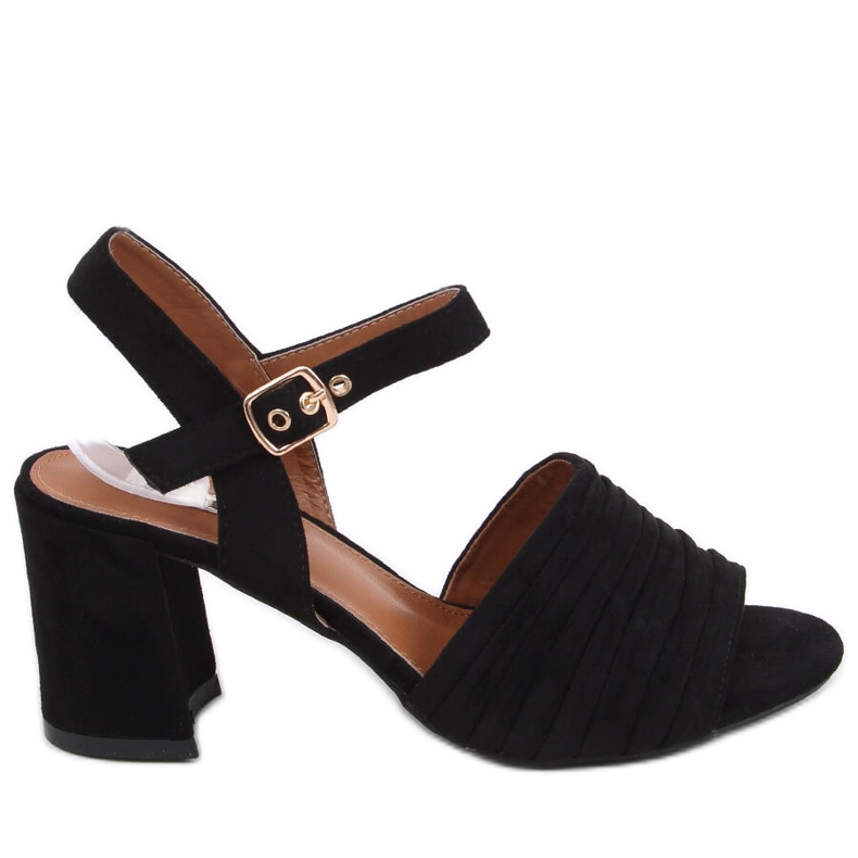 Marika Sandália de salto alto preta preto