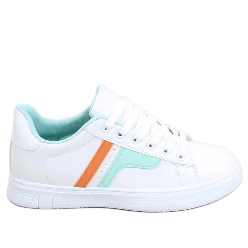 Tênis feminino Avery Green branco multicolorido