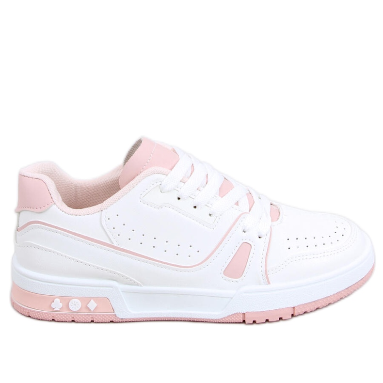Tênis feminino Evans Pink branco