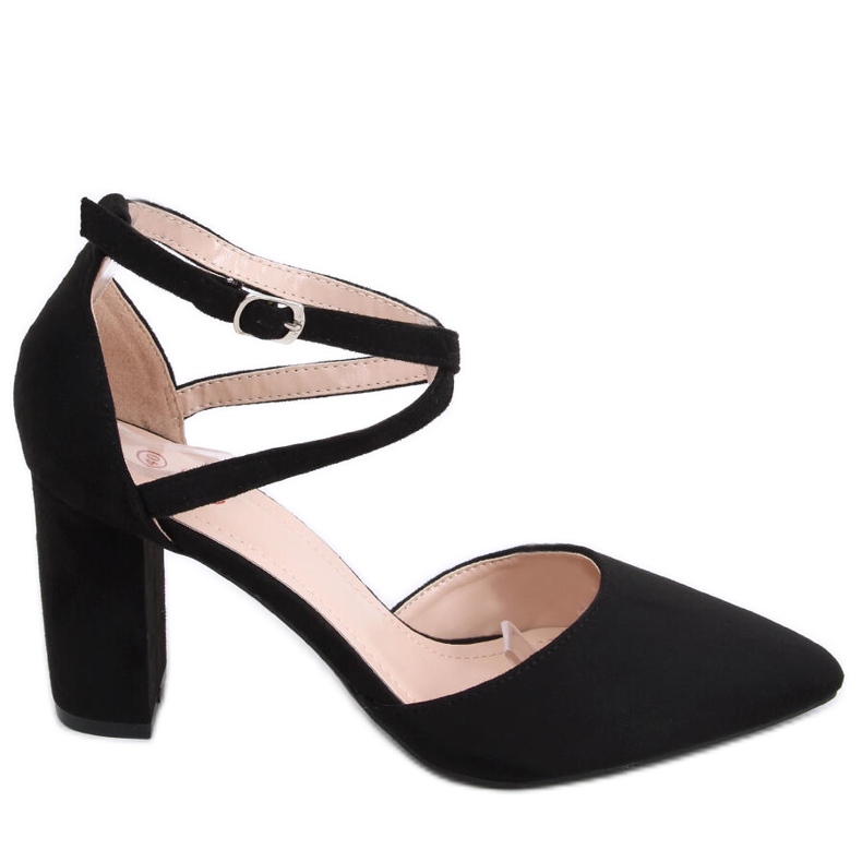 Bombas no poste de Lizzie Black preto