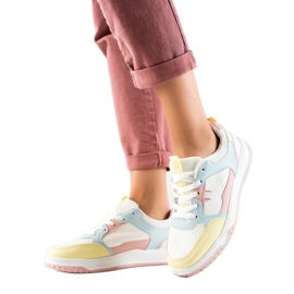 SHELOVET Calçados esportivos coloridos branco multicolorido