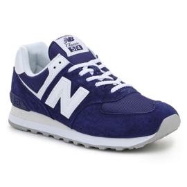 New Balance Novo equilíbrio M ML574PK2 branco azul New Balance Novo equilíbrio M ML574PK2 branco azul