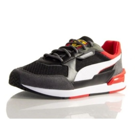 Puma Ferrari Low Racer M 307043 01 branco preto cinza