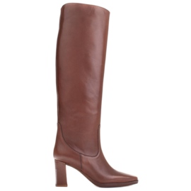 Marco Shoes Botas clássicas altas castanho