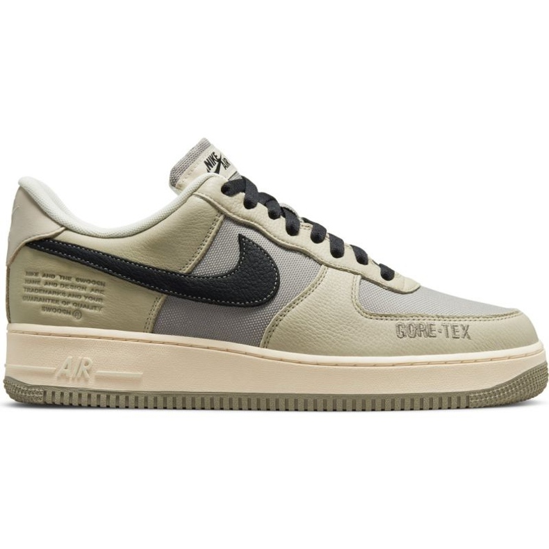 Tênis Nike Air Force 1 Gtx M DO2760-206 bege cinza