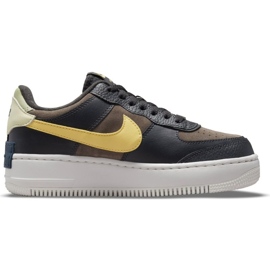 Tênis Nike Air Force 1 Shadow W DQ0881-001 preto multicolorido