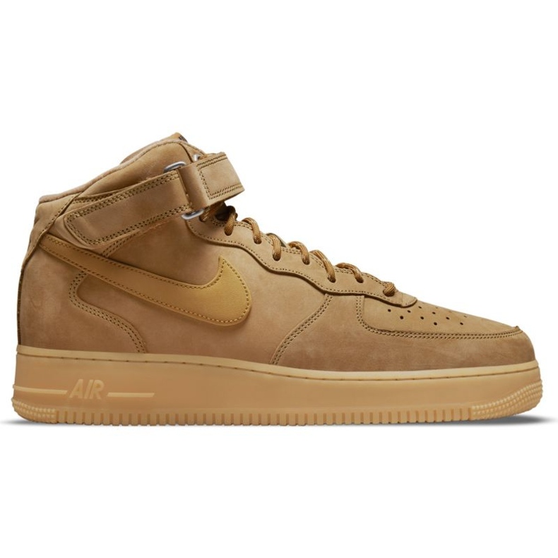 Tênis Nike Air Force 1 Mid '07 M DJ9158-200 castanho