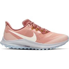 Tênis Nike Air Zoom Pegasus 36 Trail W AR5676-601 branco multicolorido rosa