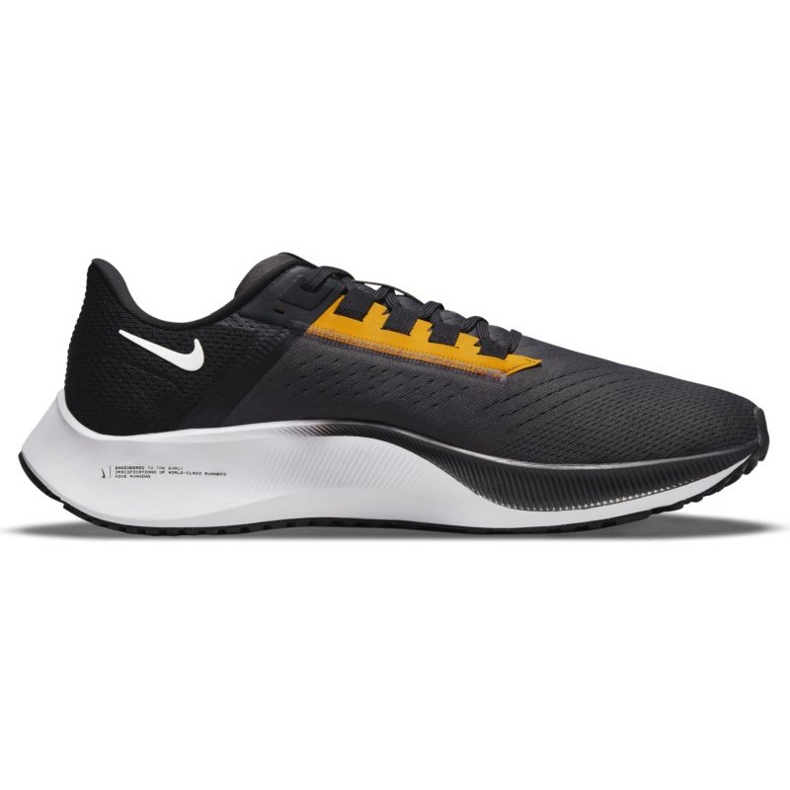 Tênis Nike Air Zoom Pegasus 38 M CW7356-010 preto amarelo
