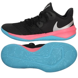 Tênis de vôlei Nike Zoom Hyperspeed Court DJ4476-064 preto preto