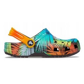 Crocs Classic Pool Party Clog Jr 207826-0C4 azul azul Crocs Classic Pool Party Clog Jr 207826-0C4 azul azul