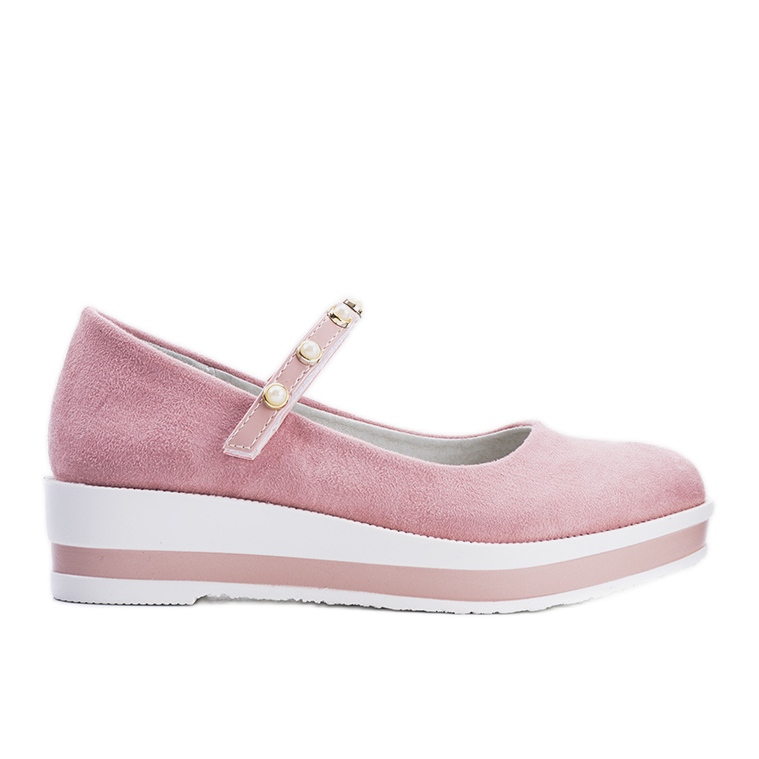 As bailarinas infantis rosa da Renate