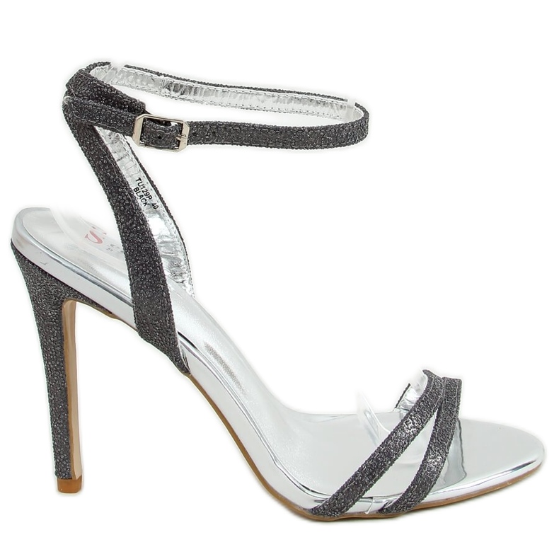 Tessa Sandália de salto alto preta preto