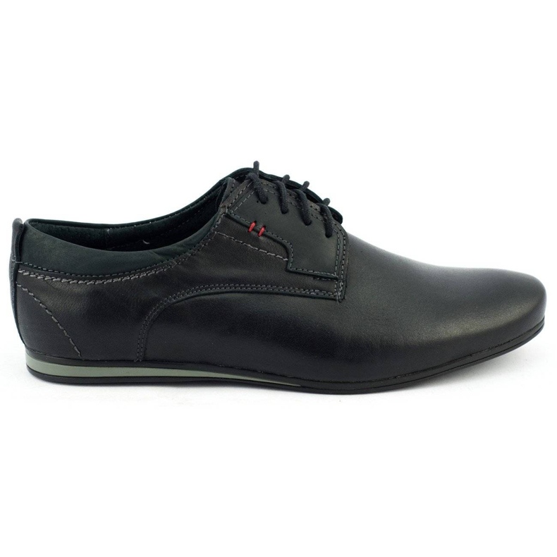 Olivier Sapatos masculinos elegantes para jeans 731 preto