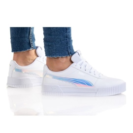 Puma Carina Holo Jr 383741 01 branco Puma Carina Holo Jr 383741 01 branco