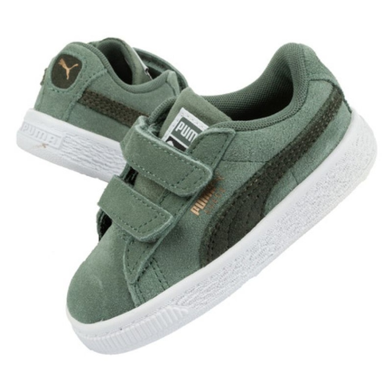 Puma Suede Classics Jr 365077 16 sapatos verde