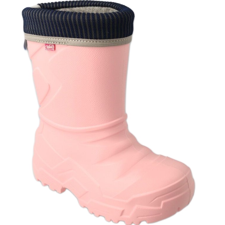 Galoshes infantis de Befado 62Y307 Pink claro rosa