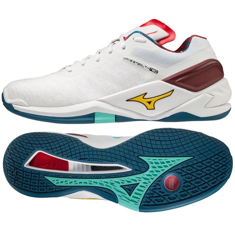 Tênis Mizuno Wave Stealth Neo M X1GA200048 branco branco