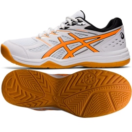 Asics Upcourt 4 M 1071A053 104 tênis de vôlei branco branco