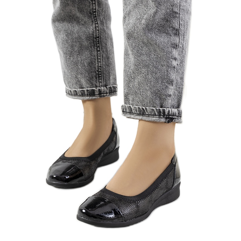 Mercer bailarinas negras preto