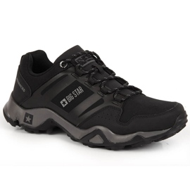 Tênis esportivo de trekking masculino preto Big Star GG174269