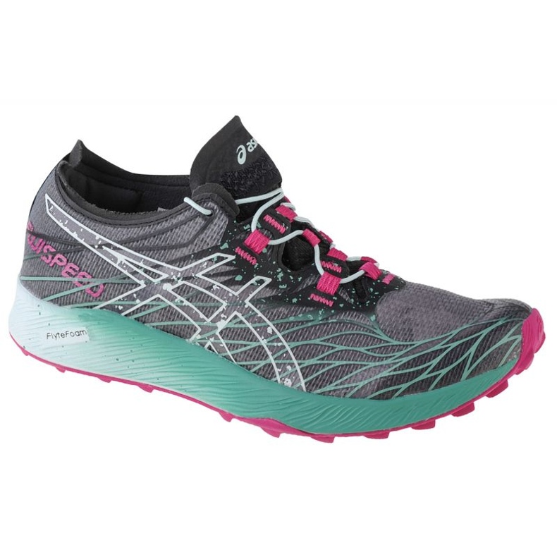 Tênis Asics Fujispeed 1012B176-001 preto cinza