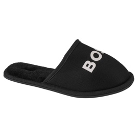 Chinelos com logotipo Boss J29312-09B preto