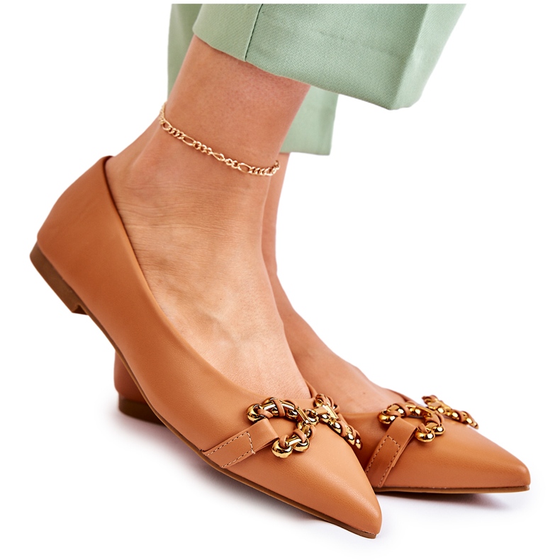 WS1 Bailarinas femininas em Spitz com decoração Camel Carlos castanho