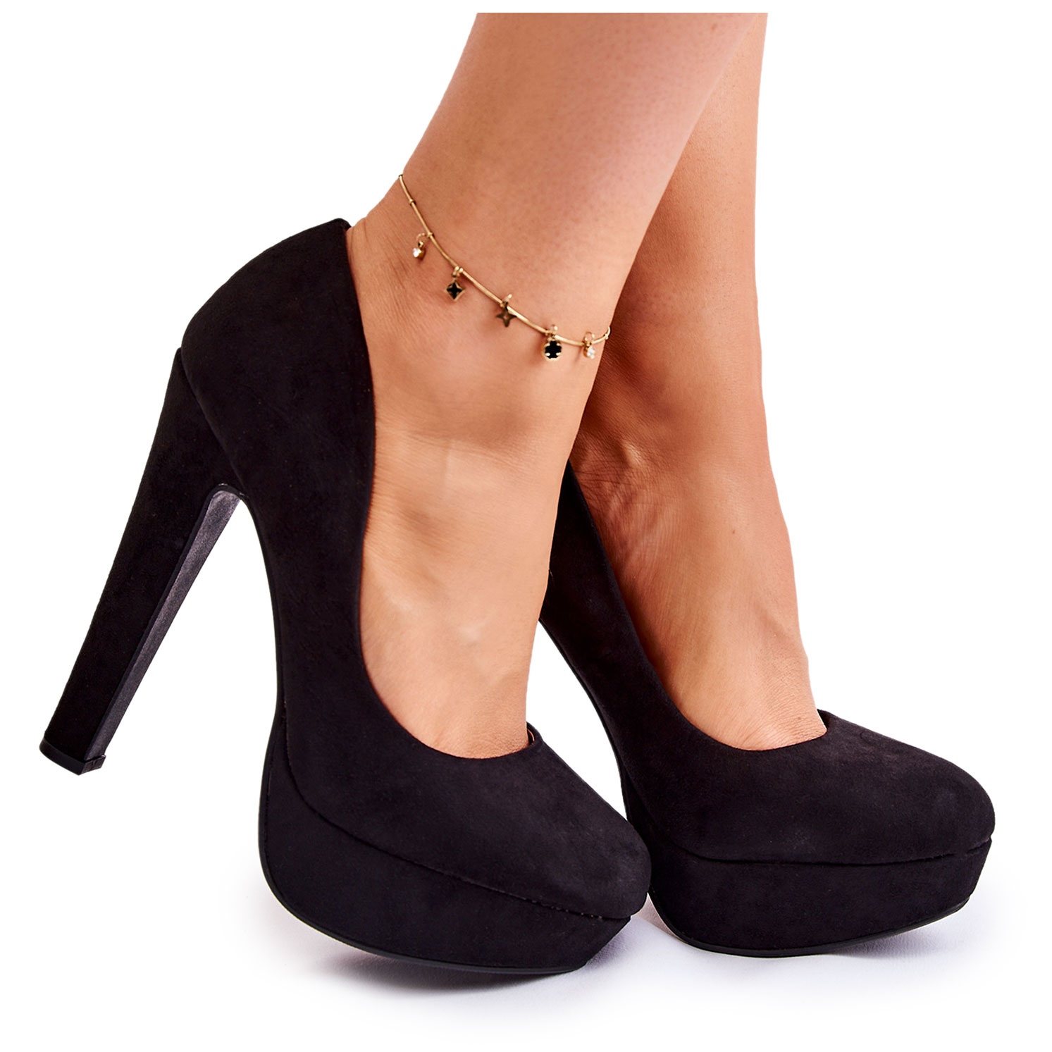 Sapato preto salto 2024 alto