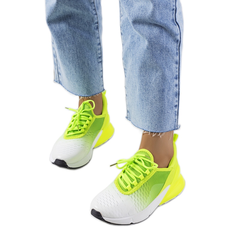 Tênis esportivo Green Glaner branco verde