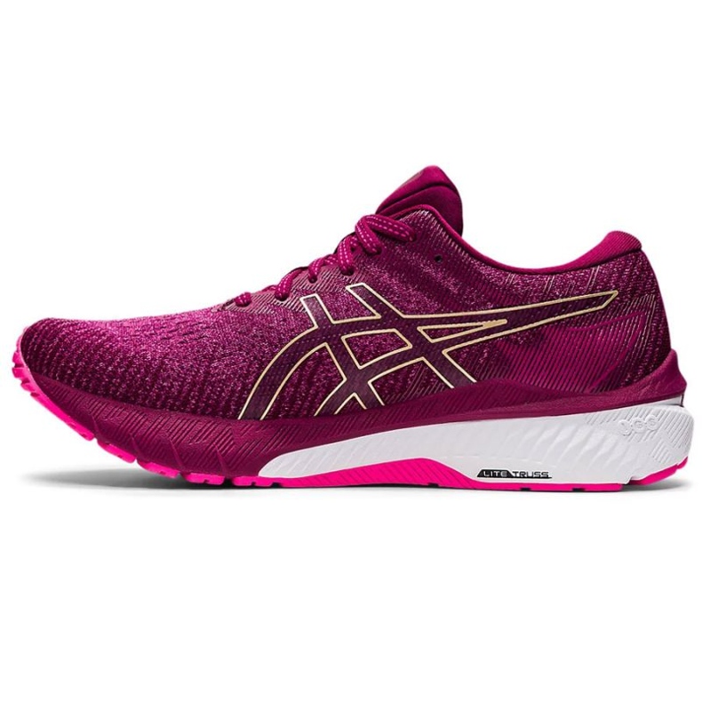 Asics GT-2000 10 W 1012B045 703 tênis de corrida rosa Asics GT-2000 10 W 1012B045 703 tênis de corrida rosa