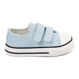 Sapatilhas de criança Vico com fecho de velcro azul