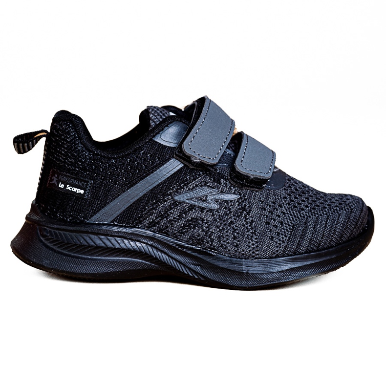 Tênis infantil Shelovet tecido cinza preto