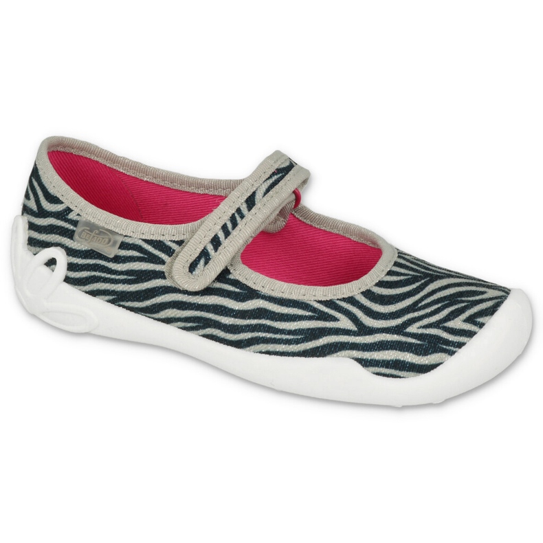 Calçado infantil Befado 114Y492 preto cinza