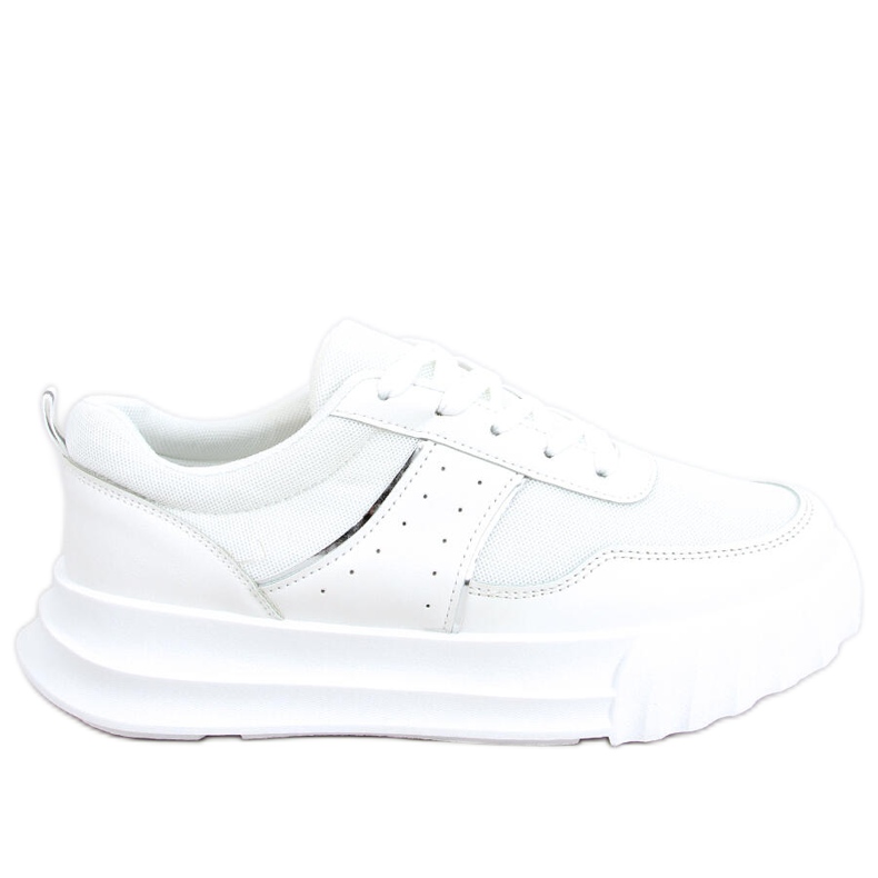 Tênis esportivo feminino Perla White branco