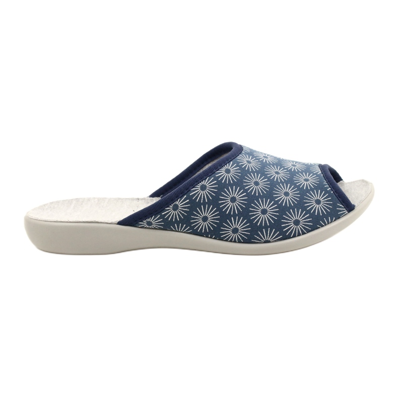 Calçado feminino Befado pu 254D142 azul cinza