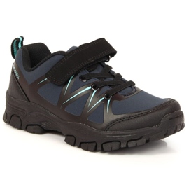 Tênis de trekking com velcro American Club Jr AM902B azul marinho azul-marinho