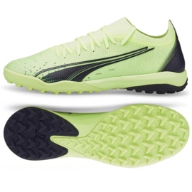 Chuteiras Puma Ultra Match Tt 106903 01 amarelo verde