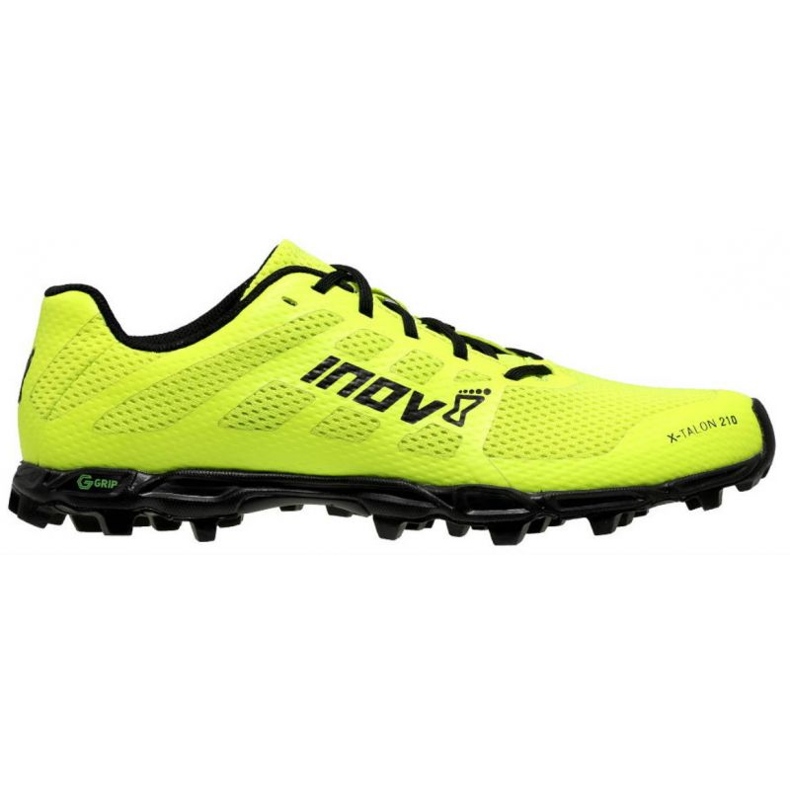 Tênis de corrida Inov-8 X-Talon G 210 M 000985-YWBK-P-01 amarelo