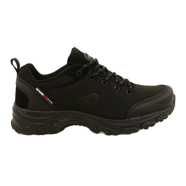 American Club Sapatos esportivos americanos Softshell à prova d'água WT88/22 preto