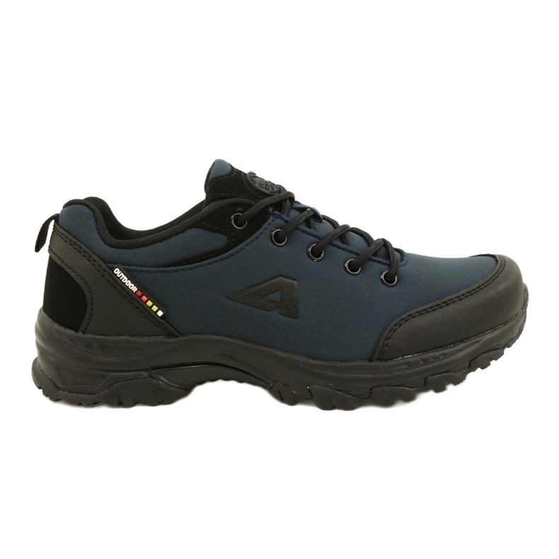 American Club Sapatos esportivos americanos Softshell à prova d'água WT88 / 22 azul marinho