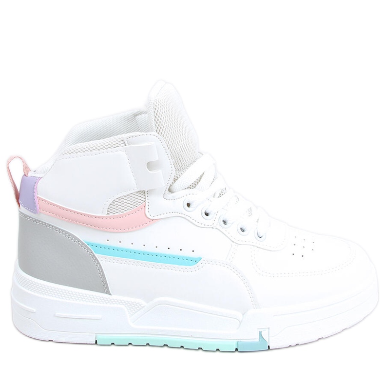 Sapatilhas de cano alto Tiago Multicolor branco Sapatilhas de cano alto Tiago Multicolor branco