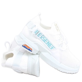 Hiral White meias sapatos esportivos branco