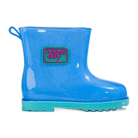 Botas Wellington azuis para menino azul