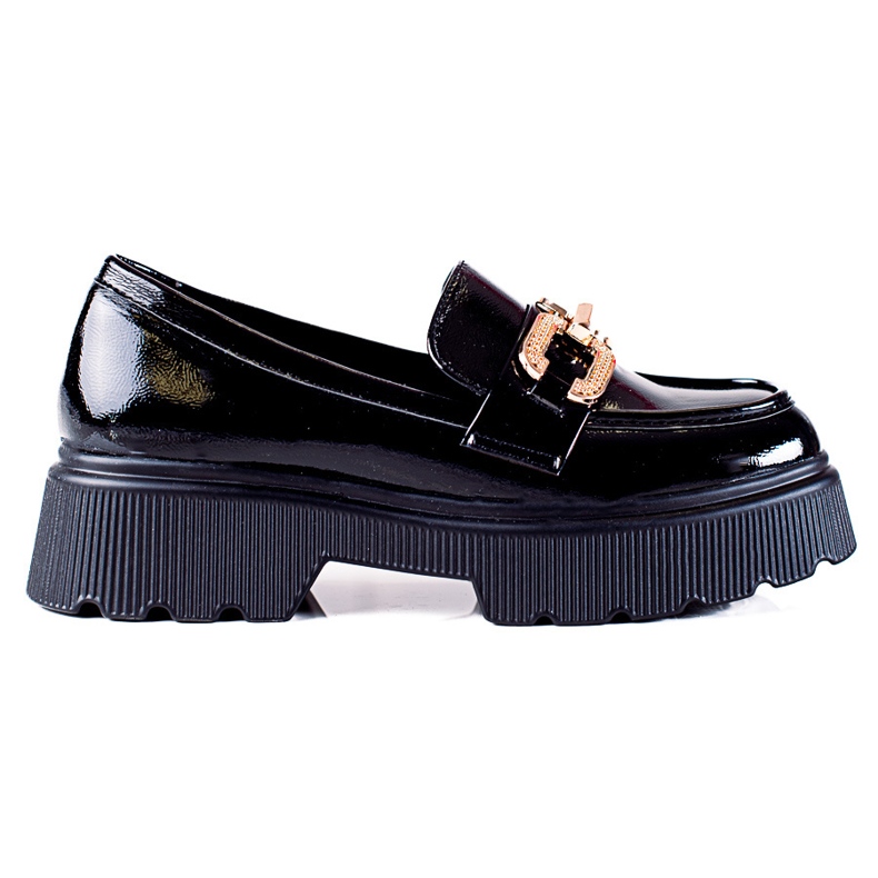 Tênis Vinceza lacado preto