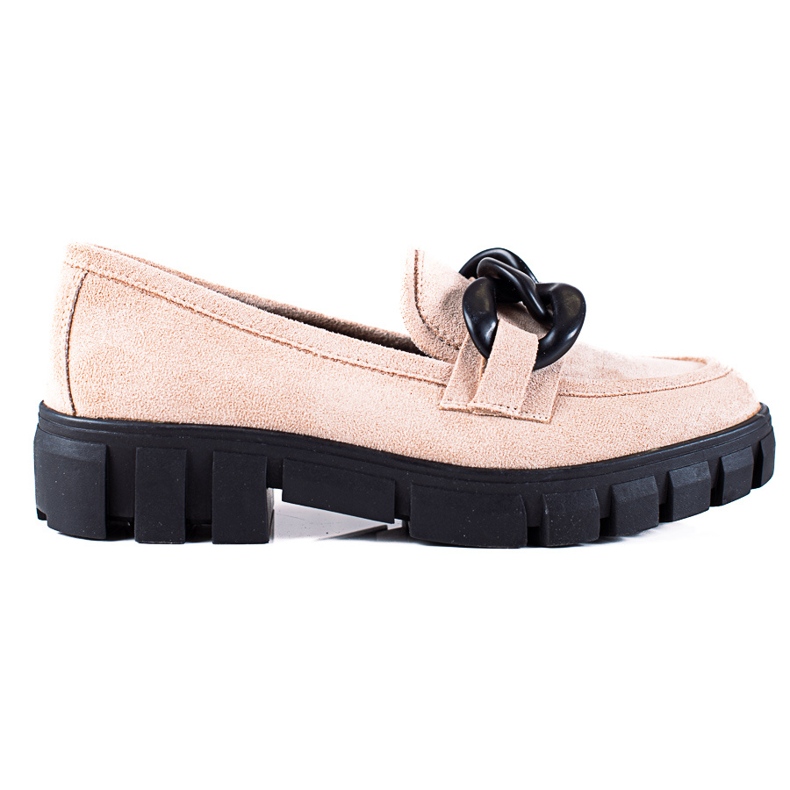 Sapato de camurça bege da Vinceza